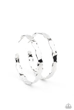 Load image into Gallery viewer, Exhilarated Edge Silver Earring