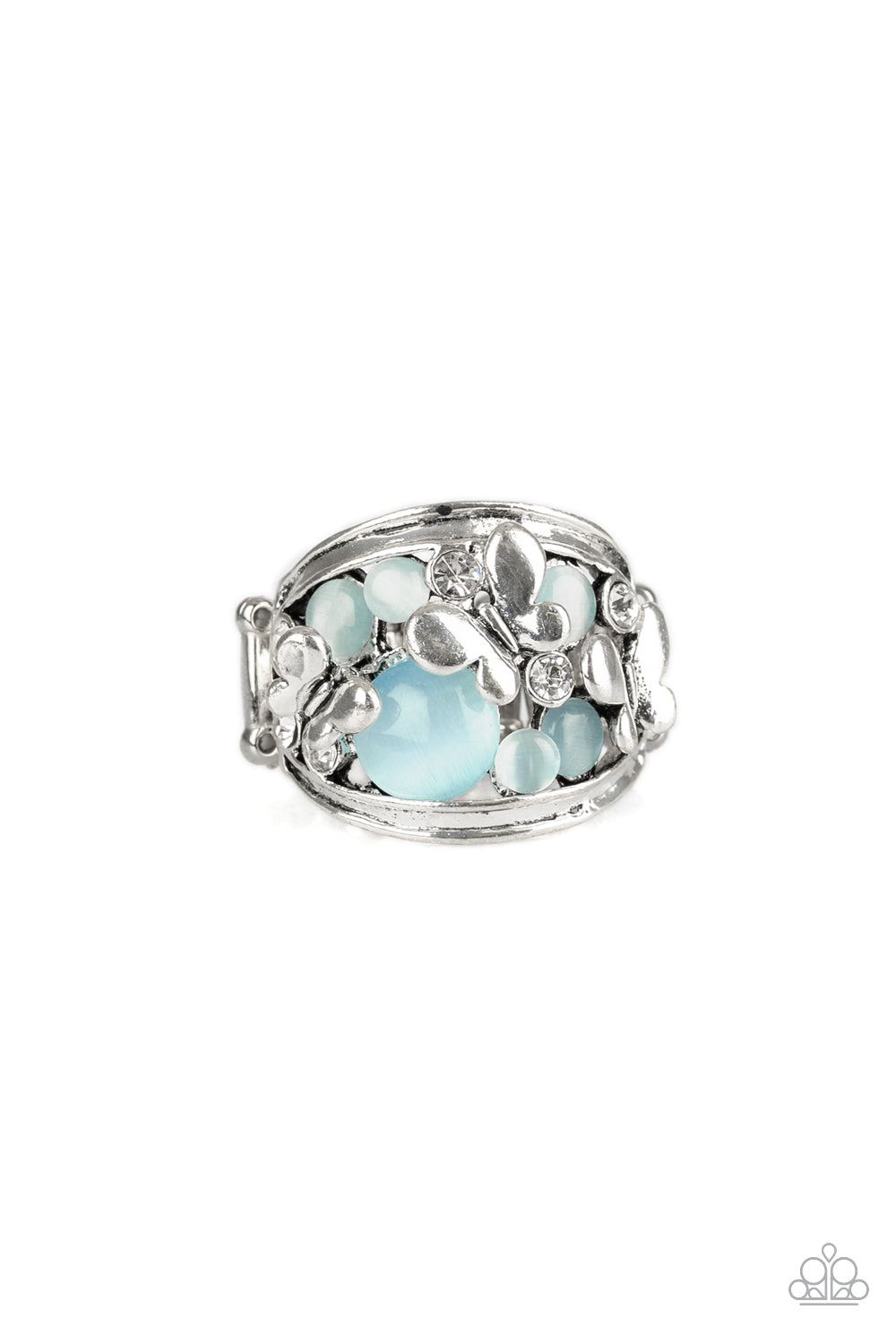 FLUTTER Me Up Blue Ring