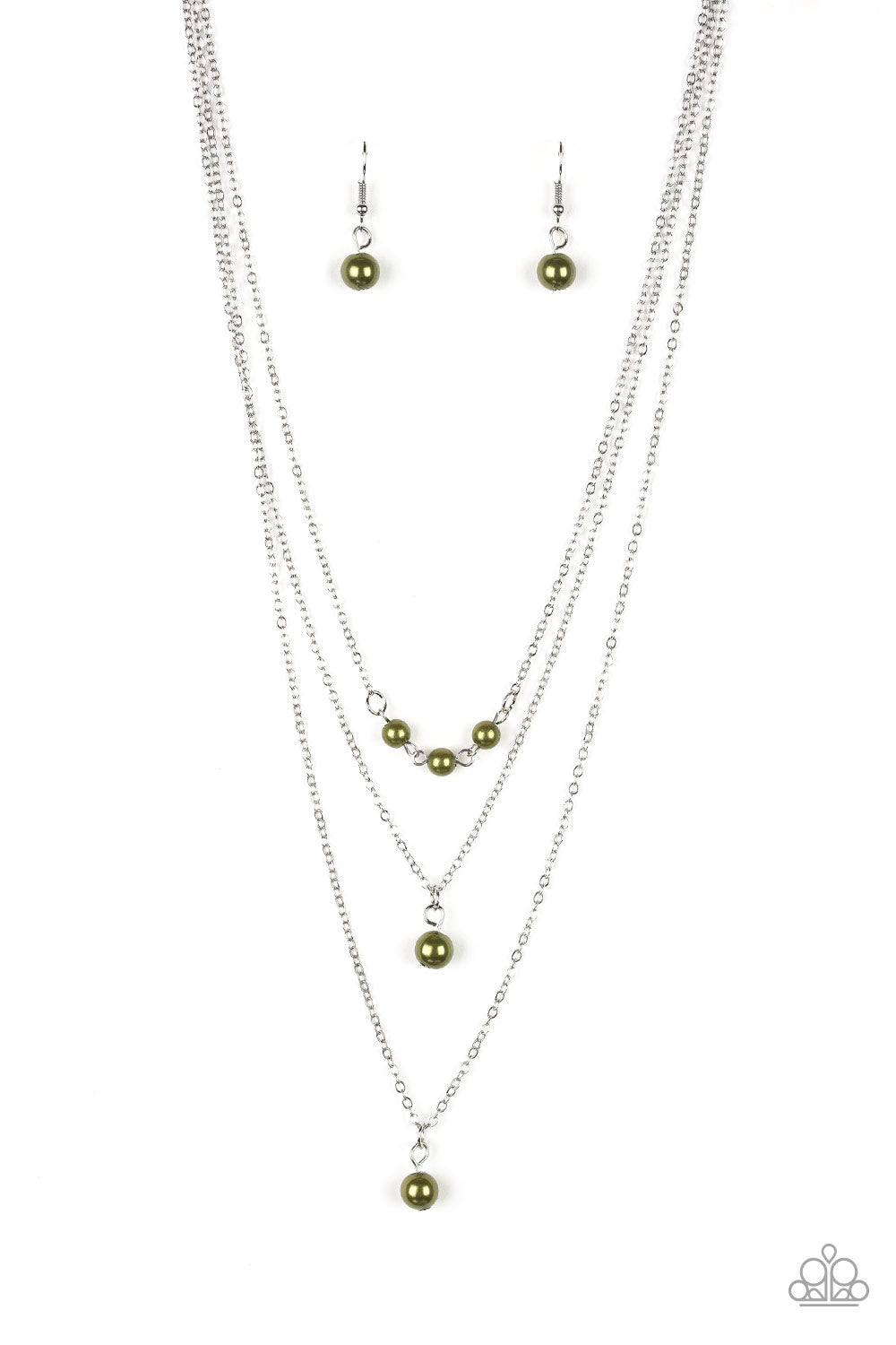 High Heels and Hustle Green Necklace