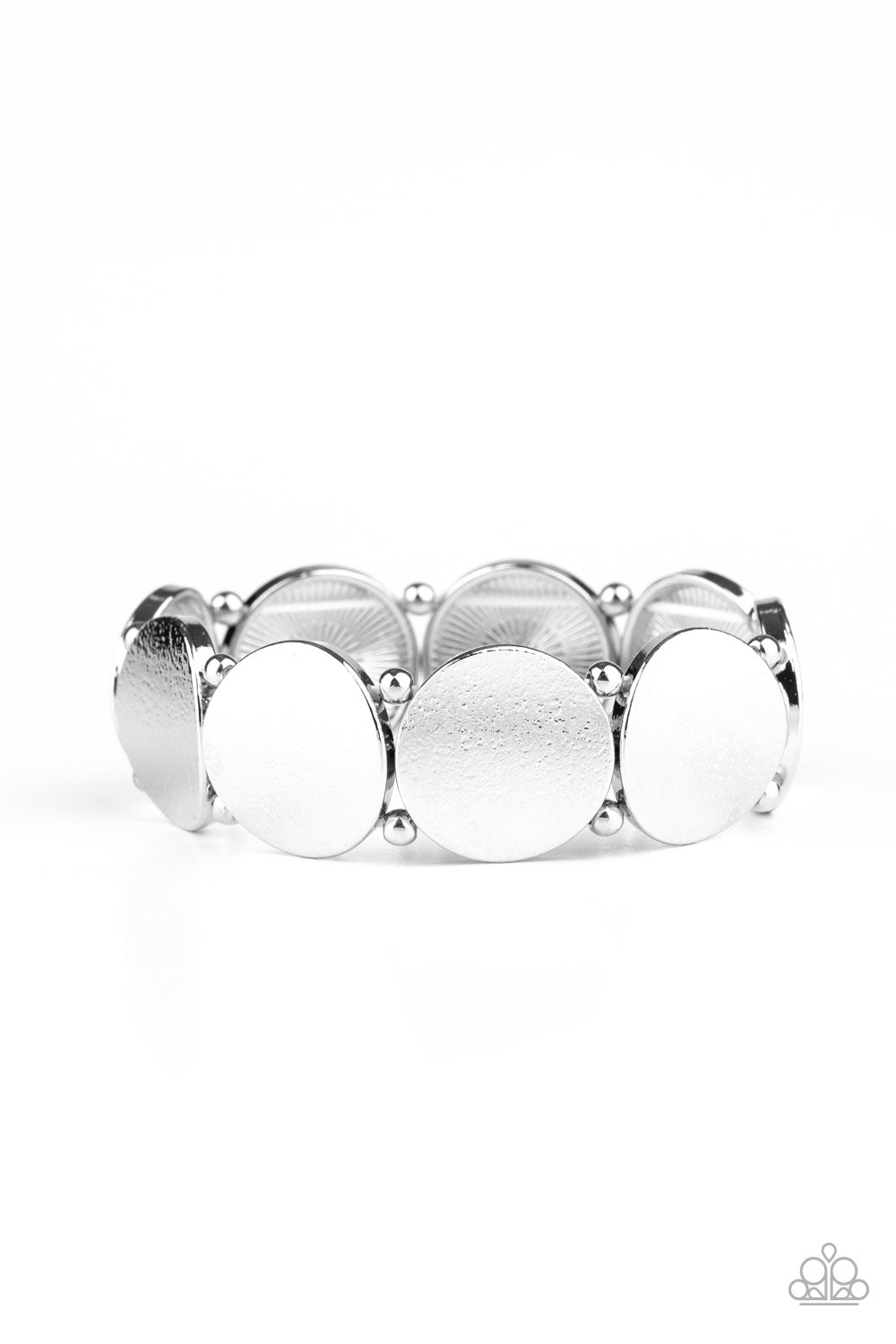 Metallic Spotlight Silver Bracelet