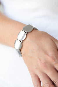 Metallic Spotlight Silver Bracelet
