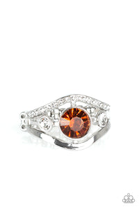 Rich With Richness Brown Ring