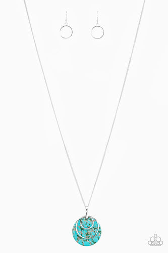 Sahara Equinox Blue Necklace