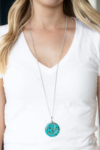 Load image into Gallery viewer, Sahara Equinox Blue Necklace