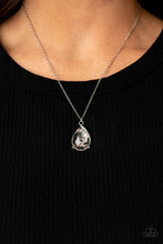 Load image into Gallery viewer, Stormy Shimmer Purple Necklace