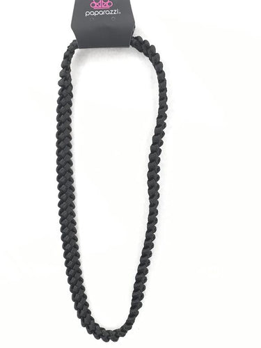 Go Tell It To The Mountain Black Necklace