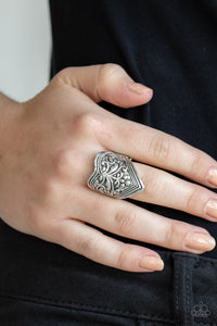 Fall Into VINE Silver Ring