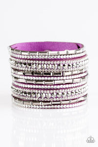 Wham Bam Glam Purple Bracelet