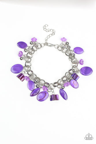 Seashore Sailing Purple Bracelet