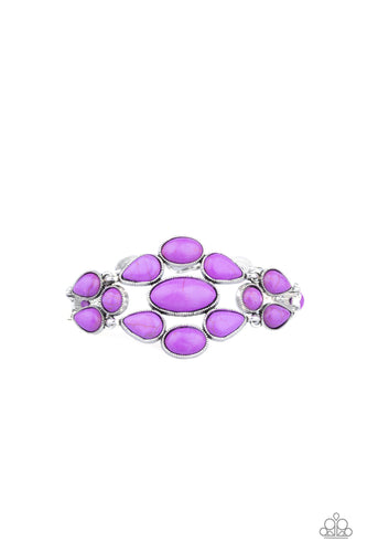 Blooming Prairies Purple Bracelet