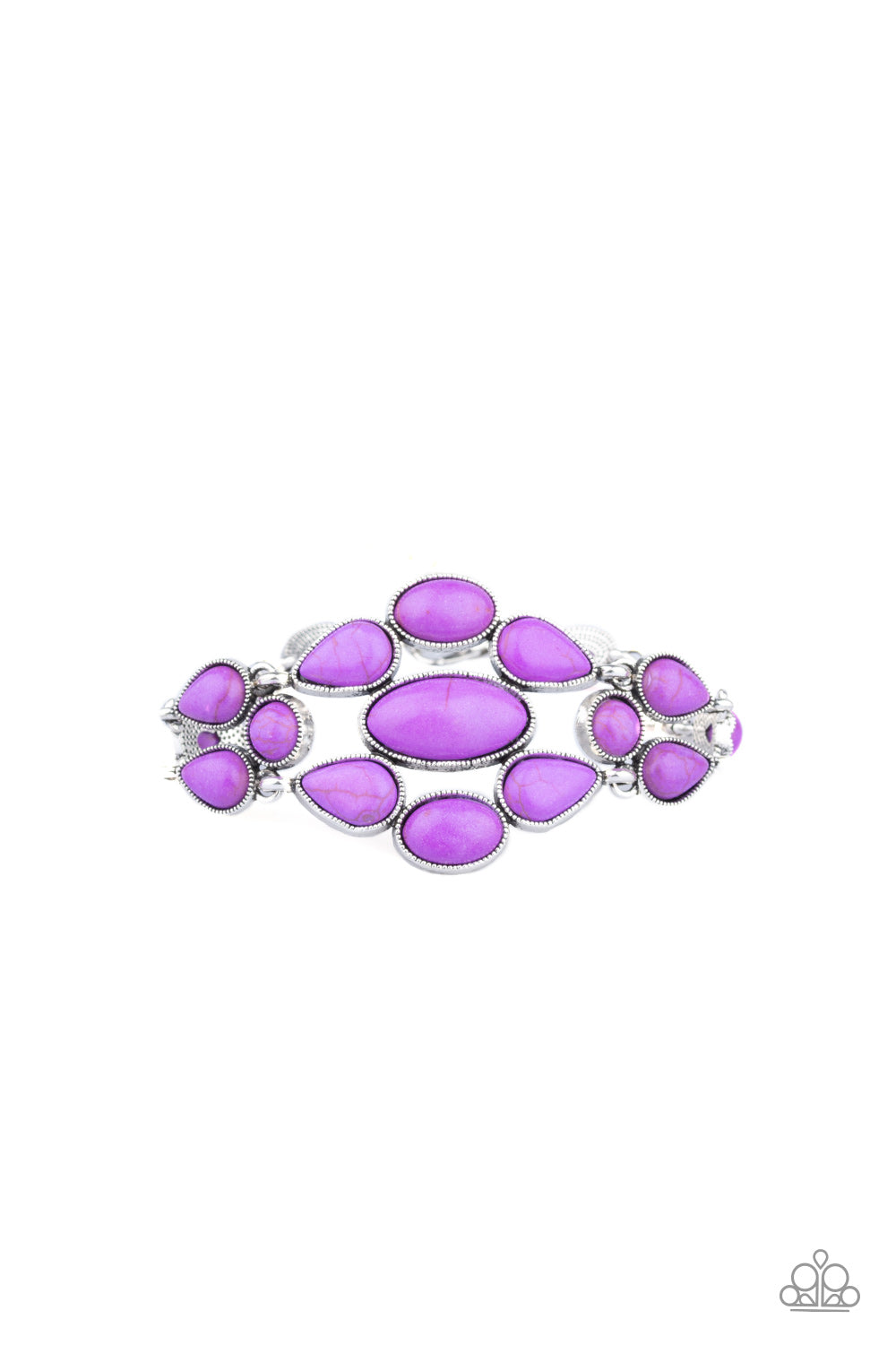 Blooming Prairies Purple Bracelet