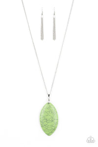 Santa Fe Simplicity Green Necklace