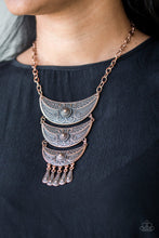Load image into Gallery viewer, Go STEER-Crazy Copper Necklace