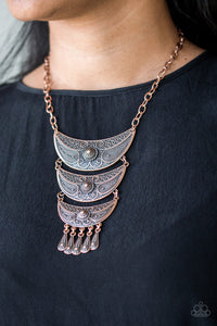 Go STEER-Crazy Copper Necklace