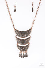 Load image into Gallery viewer, Go STEER-Crazy Copper Necklace