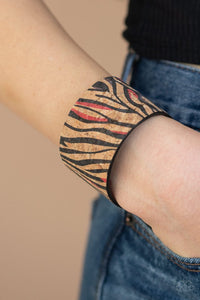 Zebra Zone Red Bracelet