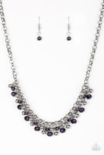 Load image into Gallery viewer, Trust Fund Baby Purple Necklace