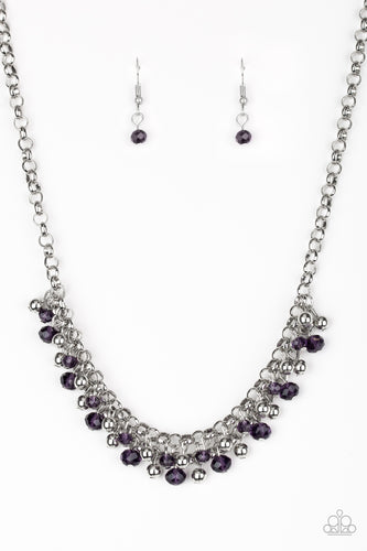 Trust Fund Baby Purple Necklace