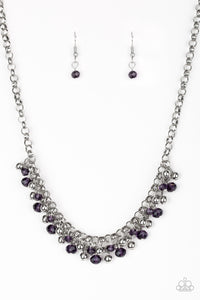 Trust Fund Baby Purple Necklace