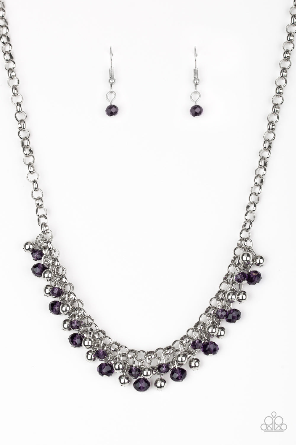 Trust Fund Baby Purple Necklace