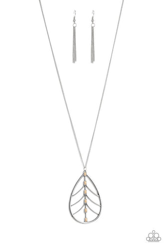 Forest Flair Brown Necklace