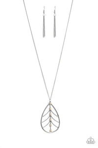 Forest Flair Brown Necklace