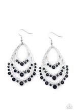 Load image into Gallery viewer, Break Out In TIERS Blue Earring