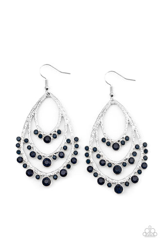 Break Out In TIERS Blue Earring