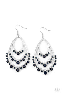 Break Out In TIERS Blue Earring