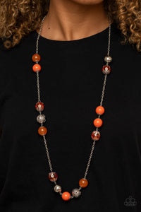 Fruity Fashion Orange Necklace