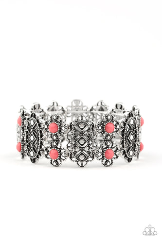 Majestic Gardens Pink Bracelet
