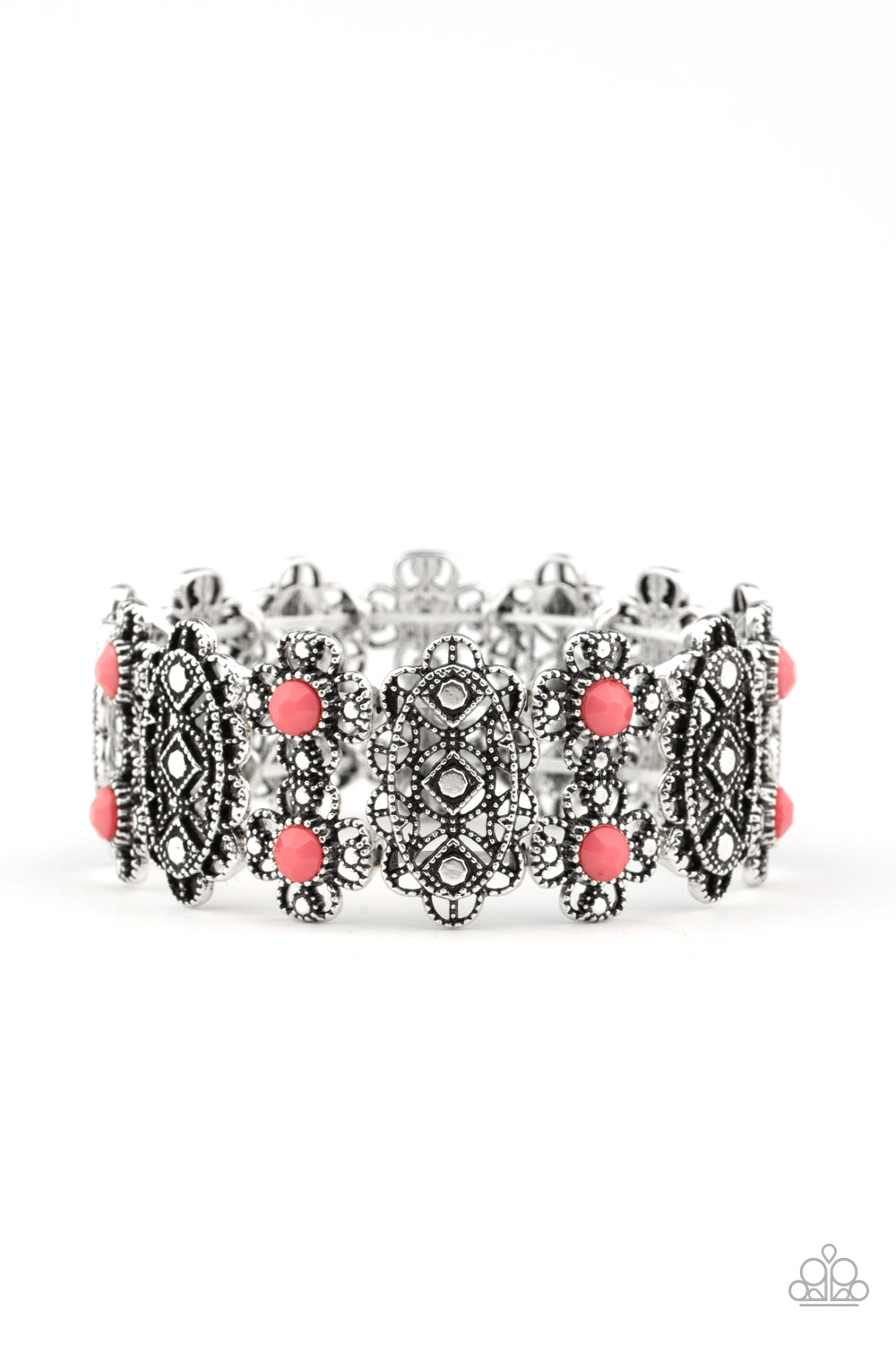 Majestic Gardens Pink Bracelet