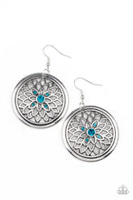 Load image into Gallery viewer, Mega Medallions Blue Earring