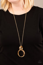 Load image into Gallery viewer, My Ears Are Ringing Gold Necklace