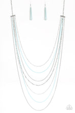 Load image into Gallery viewer, Radical Rainbows Blue Necklace