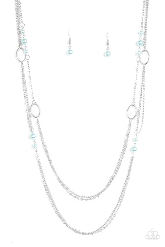 The New Girl In Town Blue Necklace