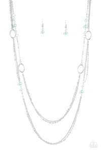 The New Girl In Town Blue Necklace