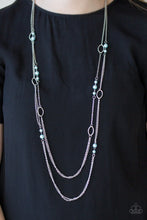 Load image into Gallery viewer, The New Girl In Town Blue Necklace