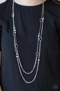 The New Girl In Town Blue Necklace