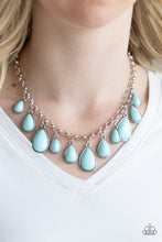 Load image into Gallery viewer, Jaw-Dropping Diva Blue Necklace