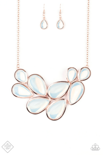 Iridescently Irresistible Gold Necklace