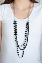 Load image into Gallery viewer, New York City Chic Black Necklace