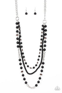 New York City Chic Black Necklace