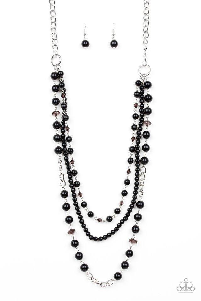 New York City Chic Black Necklace