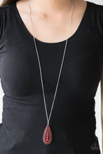 Load image into Gallery viewer, Tiki Tease Red Necklace