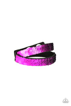 Load image into Gallery viewer, Under The SEQUINS Purple Bracelet