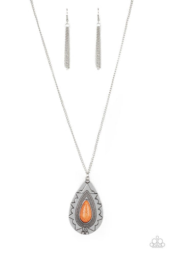 Sedona Solstice Orange Necklace