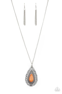 Sedona Solstice Orange Necklace