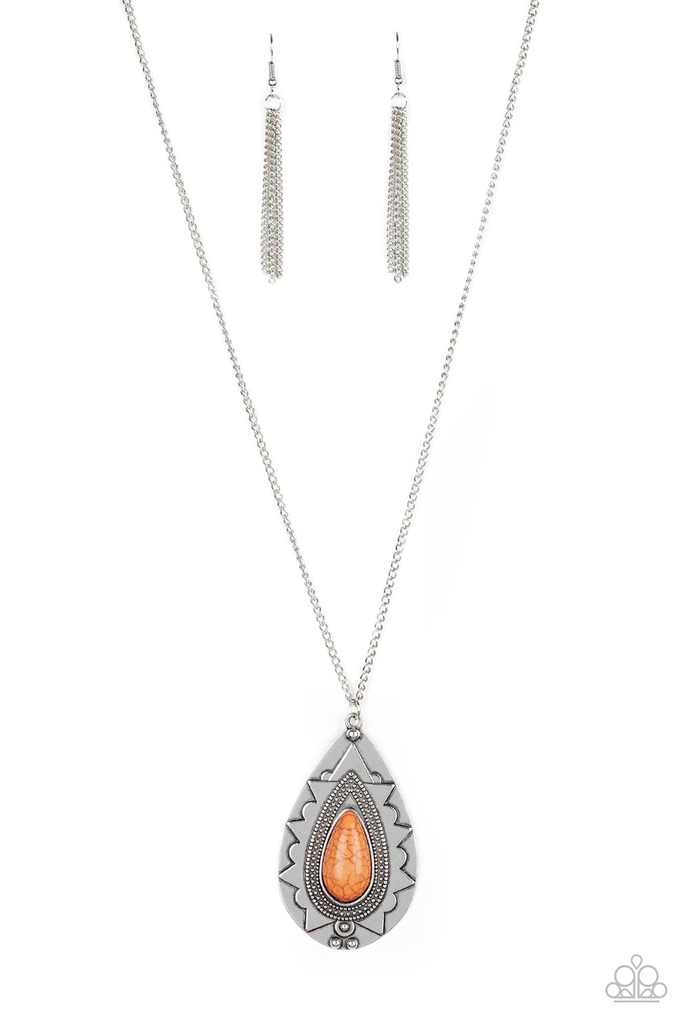 Sedona Solstice Orange Necklace