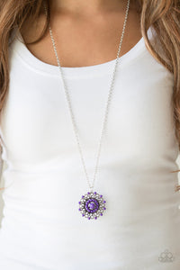 Boho Bonanza Purple Necklace